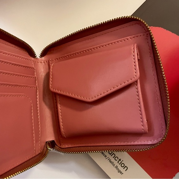 Fennec square Zipper Wallet Rose Pink - Picture 6 of 7